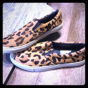 Brand New Steve Madden Leopard Slip-on Sneaker 9